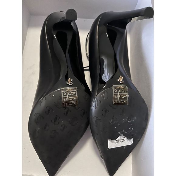 SOLD!!! Jimmy Choo
Cierra Pump 100 - Black Luxe Nappa Leather - Picture 7 of 8